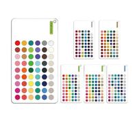 Soft Autumn Colour Swatches 6-Piece Seasonal Color Analysis Matching Cards