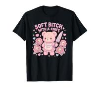 Soft B With A Knife Kawaii Pastel Goth T-Shirt