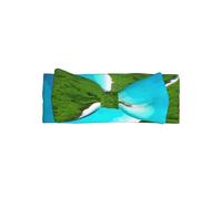 Soft Baby An island in the Sea Bow Headband for Infants - Stylish, Elastic Polyester Hairband for 0-6 Months