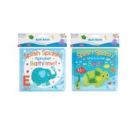 SOFT BABY BATH BOOK EDUCATIONAL WATERPROOF SEA AND ALPHABET ANIMALS