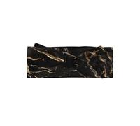 Soft Baby Black Gold Marble Bow Headband Stylish Knot Turban Warm and Gentle for Newborns and Toddlers