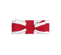 Soft Baby British flag Bow Headband for Infants - Stylish, Elastic Polyester Hairband for 0-6 Months