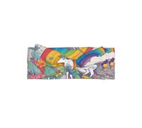Soft Baby cartoon unicorns Bow Headband Stylish Knot Turban Warm and Gentle for Newborns and Toddlers