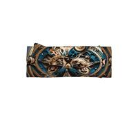 Soft Baby Girls Bow Headband, Cute Headwear Cool Steampunk Gears Print Hairband for Newborn, Infant, Toddler