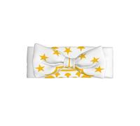Soft Baby Girls Bow Headband, Cute Headwear Flag of Tajikistan Print Hairband for Newborn, Infant, Toddler