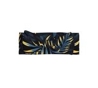 Soft Baby Girls Bow Headband, Cute Headwear Leaves in the Dark Print Hairband for Newborn, Infant, Toddler