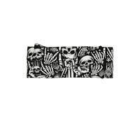 Soft Baby Girls Bow Headband, Cute Headwear Rock and Roll Skull Print Hairband for Newborn, Infant, Toddler