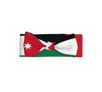 Soft Baby Jordanian flag Bow Headband Stylish Knot Turban Warm and Gentle for Newborns and Toddlers