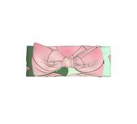 Soft Baby Lotus flowers waiting to bloom Bow Headband for Infants - Stylish, Elastic Polyester Hairband for 0-6 Months