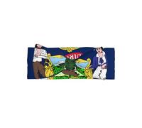 Soft Baby Maine State Flag Bow Headband for Infants - Stylish, Elastic Polyester Hairband for 0-6 Months