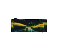 Soft Baby Mountain Majesty Bow Headband for Infants - Stylish, Elastic Polyester Hairband for 0-6 Months