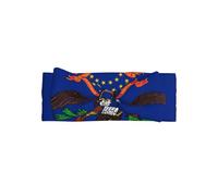 Soft Baby North Dakota State Flag Bow Headband for Infants - Stylish, Elastic Polyester Hairband for 0-6 Months