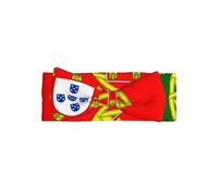 Soft Baby Portuguese flag Bow Headband for Infants - Stylish, Elastic Polyester Hairband for 0-6 Months