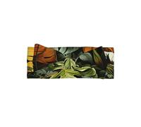 Soft Baby Tropical Rainforest Palm Leaves Bow Headband for Infants - Stylish, Elastic Polyester Hairband for 0-6 Months