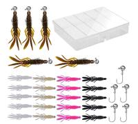 Soft bait, bait for deep sea fishing and casting, realistic bait with lead hooks for salmon, trout, perch, catfish, zander in , river pond