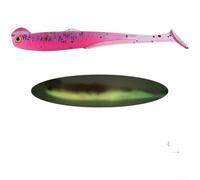 Soft Bait Fishing Lures 6cm 13g with Low Center Gravity Head and 3D Fish Eyes for Bass Trout Panfish (C-15pcs)