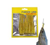 Soft Bait Fishing Worm Swimming Bait Simulation Fake Worm Bait | Realistic Artificial Bait for Bass Fishing for Musk Sunfish Fishing Equipment Family