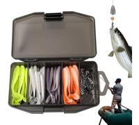 Soft Bait, Paddle Tail with Hooks, Realistic Swimmer, Shovel Tail for Bass, Crappie, Shad, Trout, Water and Salt, Sports Equipment