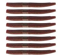 Soft Bait Worm Fishing, Soft Fishing Lures with Worm | 8 Fishing Lures for Bass, Reusable Soft Fishing Lures, Fishing Lures Kit with Vivo Fishing Lures