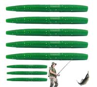 Soft Bait Worm Fishing, Soft Fishing Lures with Worm - 8 Soft Fishing Lures,Fishing Lures Kit with Simulated Fishing Bait, Vivid Fish Bait for Fishing Supplies