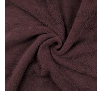Soft Bamboo Terry Towelling Fabric Material - Mauve, 1Mtr - 150cm x 100cm
