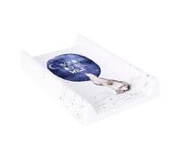 Soft Base Newborn Baby Changing Unit Mat with Raised Edges 48x70 cm (Born to be Wild)