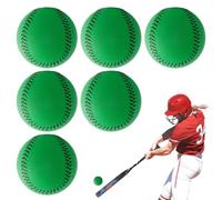 Soft Baseballs 6 Pieces Soft PU Foam Safe Practice Training Toys
