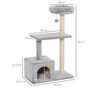 Soft Basket Cat Tree - PawHut | TJ Hughes