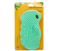 Soft Bath Sponge, Gentle Cleansing Scrubber, 6x3 Inches Portable Pad with Plush Texture, Shower Sponge, Body with Authentic Fiber, Personal Care for Home and Bathroom