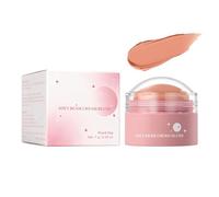 Soft Beam Cream Blush, Soft-Light Blush Stick for Cheeks, Natural-Looking Matte Finish Makeup, Hydrating Long Lasting Smooth Creamy Texture, 7g, 3.8x4.1 cm (#04 Peach Pop)