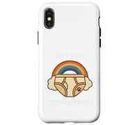 Soft Bear Strong Briefs Rainbow Bear Pride Design Case for iPhone X/XS