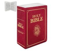 Soft Bible Pillow - Book Shape Pillow, Openable Plush Cushion for Decorating Rooms, Sofa Comfort Piece, Refined Synthetic-Polymer Fiber with Velvet-Texture, Robust Bedroom Accessory for Reading