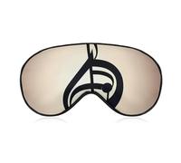 Soft Blackout Sleep Eye Mask Music Note Print Travel Eye Covers Zero Eye Pressure Super Lightweight Silky Soft Blindfold with Adjustable Strap for Women Men