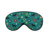 Soft Blindfold Night Eye Shade Southwestern Native American No Pressure Sleep Masks Soft BlockLight Eye Cover for Women Men