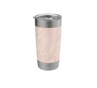 Soft Blush Elegant Abstract Layered Composition Graphic Stainless Steel Insulated Tumbler