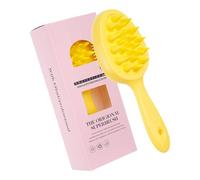 Soft Body Scrubber 2 In 1 Body Brush & Hair Scalp Brush For Shower And Bath Lathers Well Improve Blood Circulations Hair Scalp Massager Shampoo