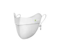 Soft Bone Eye Corner Protection Sunscreen Mask - UPF 50+ UV Sun Protection Face Mask with Cooling Breathable Fabric, 3D Slimming Design for Outdoor Sports & Daily Wear (Smoky Cloud Grey, One Size)