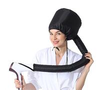Soft Bonnet Hood Hairdryer Attachment,Portable Drying Artifact hat for Hand Held Hair Dryer,Natural Curly Textured Hair Care,Drying,Styling,Curling