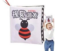Soft Book | Colorful Soft Cloth Book Interactive Crinkle - Crinkle Books For 9 Month , Improve Observation, Memory & Arouse Curiosity