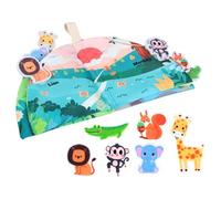 Soft Books for Babies, Colorful Washable Supplies 0-36 Months for Girls Boys, Soft Sensory Book Tear Resistant Soft Educational Toys