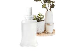 Soft Bottle 100 ml TPU Material Leak-Proof Foldable | Flexible water bottle for men, sports, school, hydration vests, backpack, travel, camping, hiking, cycling, transparent