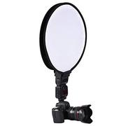 Soft Box Mini Portable Round Beauty Dish Flash Studio Shooting Tent Diffuser Softbox for Sigma Pentax Yongnuo Flash(40cm)