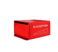 Soft Box Stackable for Adults for Box Jumping Practice Plyometric Box Large Size for Home Gym Exercise ()