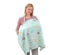 Soft Breastfeeding Cover - Lightweight Premium Fabric Scarf | One-Size Breathable Nursing Cape for Mothers, Travel Friendly Baby Feeding Shield with Car Seat Canopy and Pumping Support for Public Use