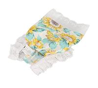 Soft Breathable Acrylic Pet Skirt with Sunflower Pattern for Dogs & Cats, Perfect for Changing & Everyday Use (XL)