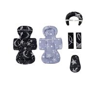 Soft Breathable Baby Liner Thicked Colting Machine Wash for Prams and Infant Polyester Car Seat Cushion