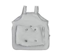 Soft Breathable Cat Twist Carrier with Drawstring Pocket, Adjustable Harness | Front Chest Cat Carrier Bag for Small Front Chest with Tras Handbag