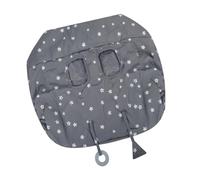 Soft Breathable Fabric Baby High Chair Cover Protector Sleeve for Public Dining Machine Washable Polyester Foldable Cover