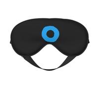 Soft Breathable Sleep Evil Eye Print Eye Mask,Light Blocking,Adjustable Strap,Sleep Mask for Travel,Night Work,Office