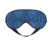 Soft Breathable Sleep Leopard Skin Animal Print Eye Mask,Light Blocking,Adjustable Strap,Sleep Mask for Travel,Night Work,Office